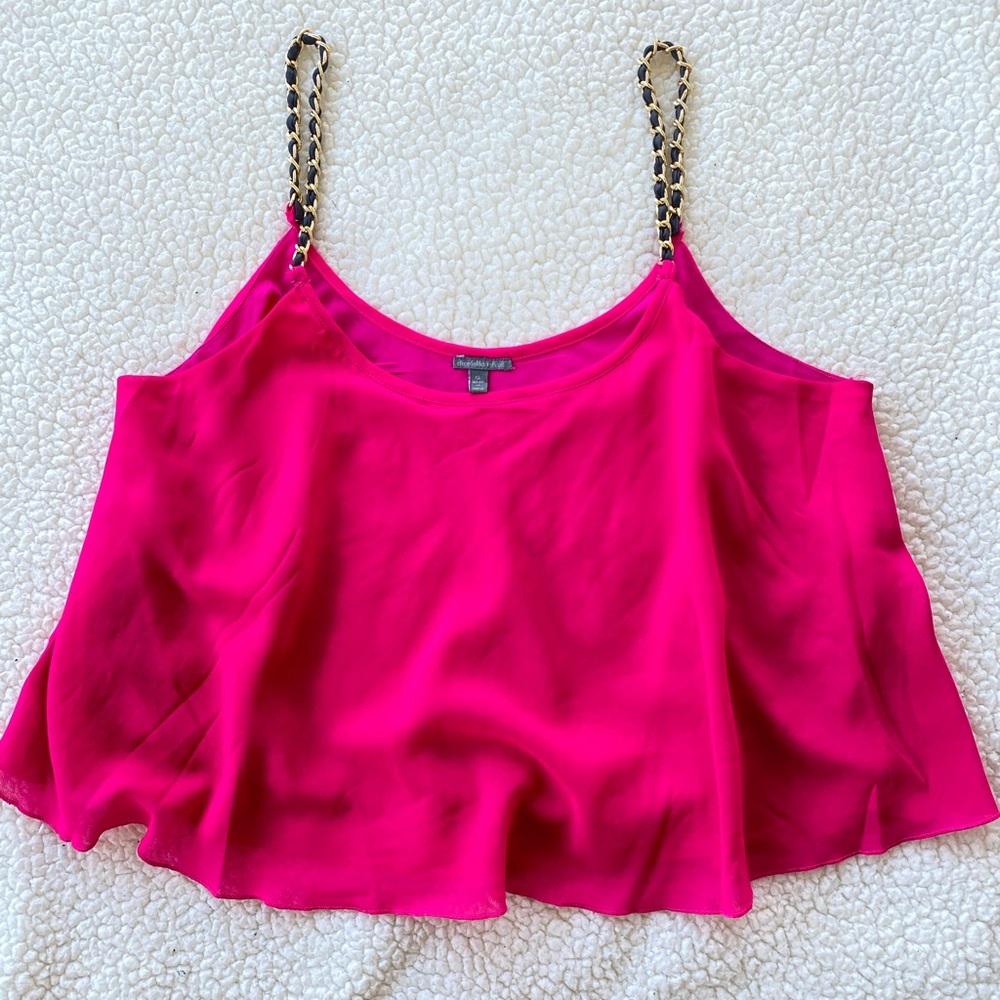 Fluorescent Neon Hot Pink XL Tank Top
